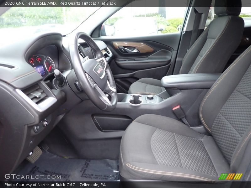 Front Seat of 2020 Terrain SLE AWD
