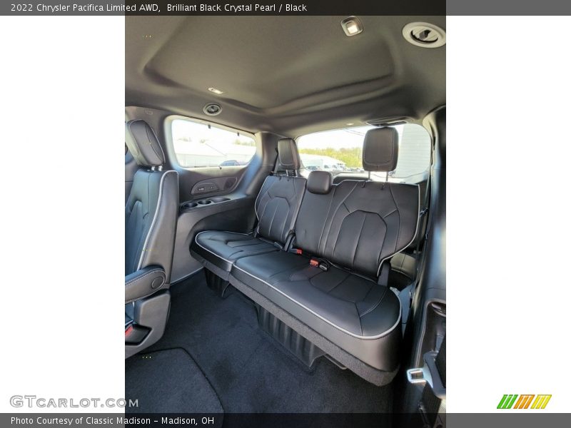 Rear Seat of 2022 Pacifica Limited AWD