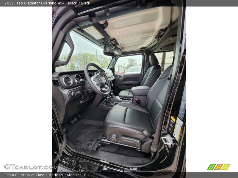 Black / Black 2022 Jeep Gladiator Overland 4x4