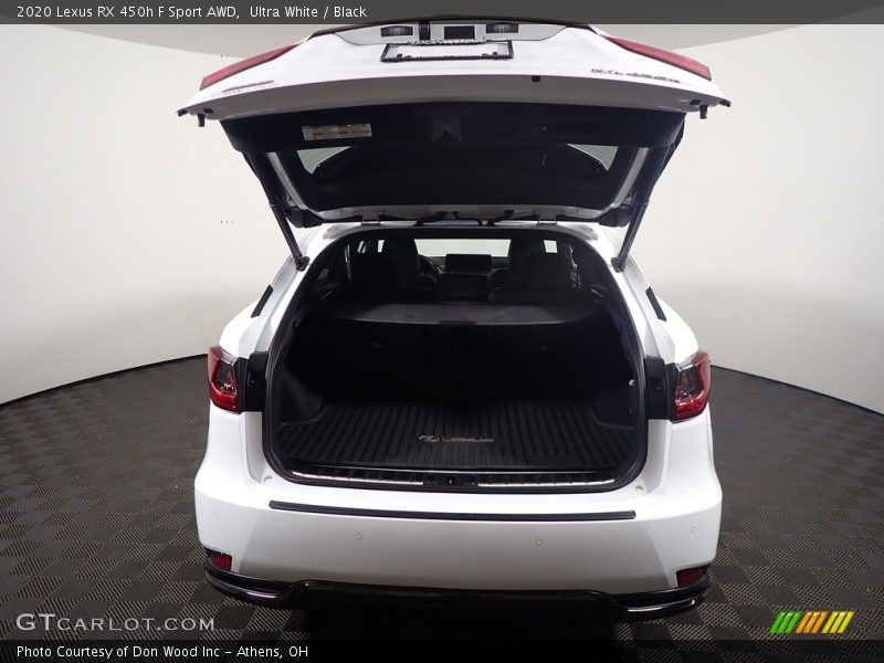 Ultra White / Black 2020 Lexus RX 450h F Sport AWD