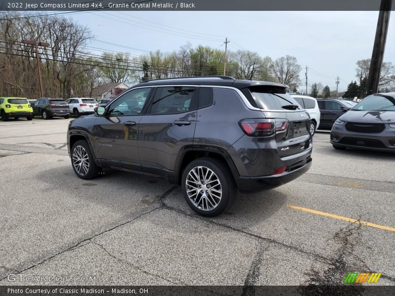 Granite Crystal Metallic / Black 2022 Jeep Compass Limited 4x4