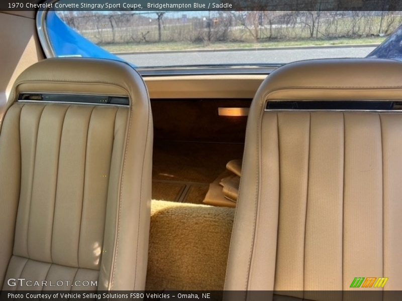 Bridgehampton Blue / Saddle 1970 Chevrolet Corvette Stingray Sport Coupe