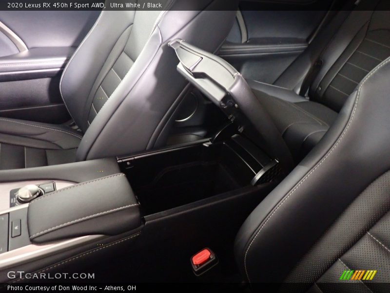Ultra White / Black 2020 Lexus RX 450h F Sport AWD