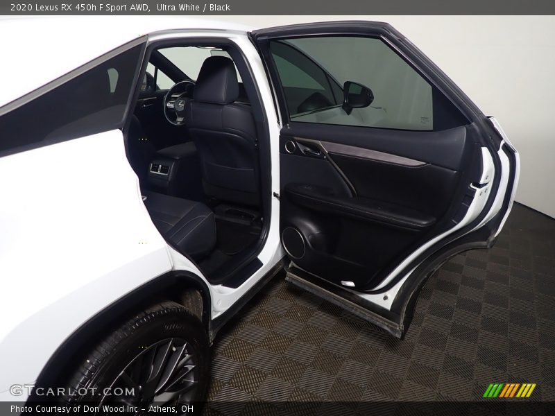 Ultra White / Black 2020 Lexus RX 450h F Sport AWD