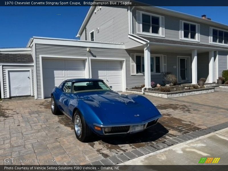 Bridgehampton Blue / Saddle 1970 Chevrolet Corvette Stingray Sport Coupe