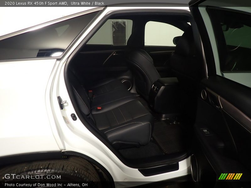 Ultra White / Black 2020 Lexus RX 450h F Sport AWD