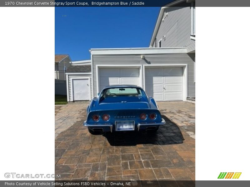 Bridgehampton Blue / Saddle 1970 Chevrolet Corvette Stingray Sport Coupe