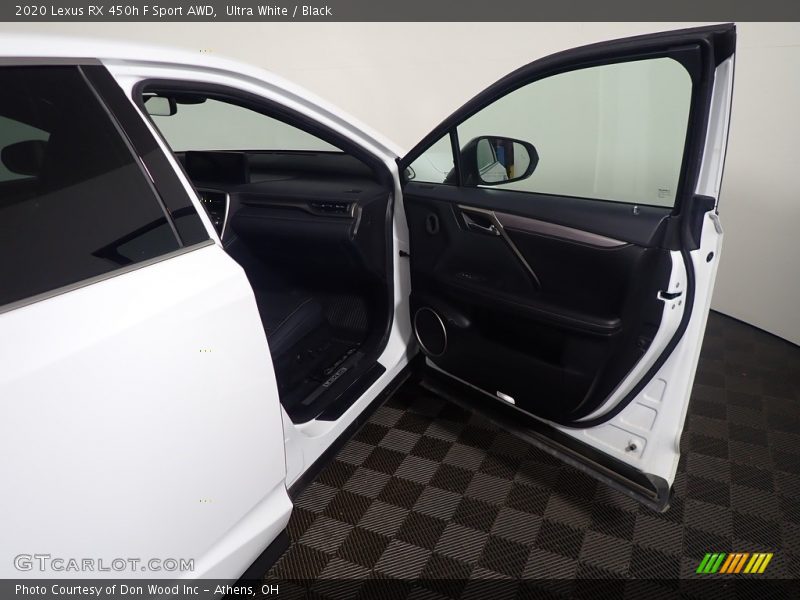 Ultra White / Black 2020 Lexus RX 450h F Sport AWD
