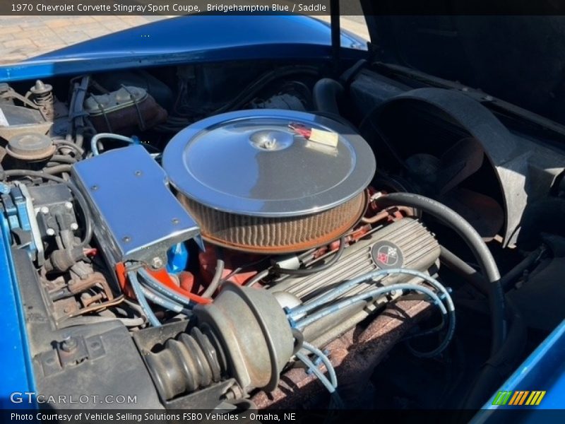 Bridgehampton Blue / Saddle 1970 Chevrolet Corvette Stingray Sport Coupe