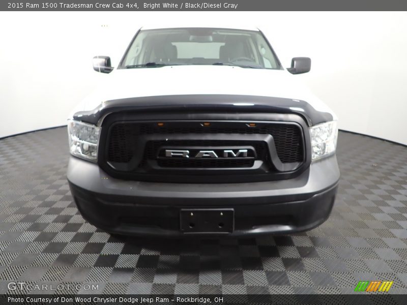 Bright White / Black/Diesel Gray 2015 Ram 1500 Tradesman Crew Cab 4x4