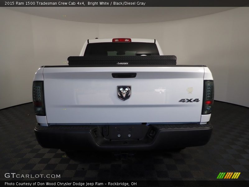 Bright White / Black/Diesel Gray 2015 Ram 1500 Tradesman Crew Cab 4x4