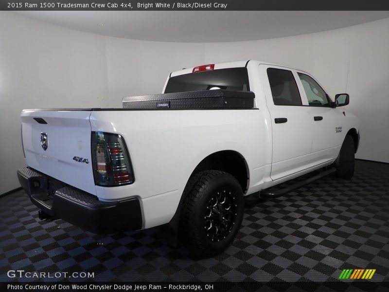 Bright White / Black/Diesel Gray 2015 Ram 1500 Tradesman Crew Cab 4x4