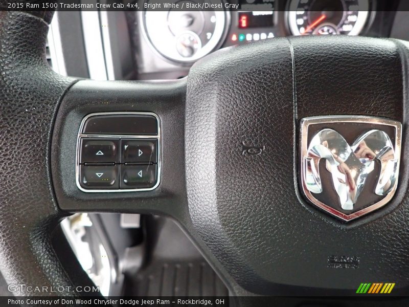  2015 1500 Tradesman Crew Cab 4x4 Steering Wheel