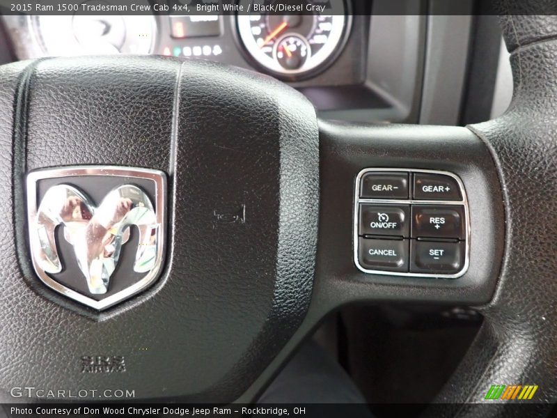  2015 1500 Tradesman Crew Cab 4x4 Steering Wheel