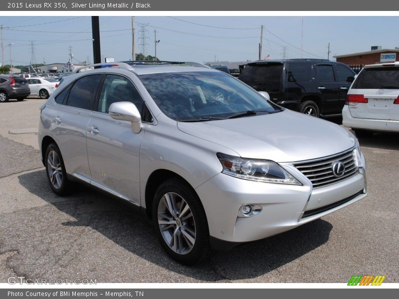 Front 3/4 View of 2015 RX 350