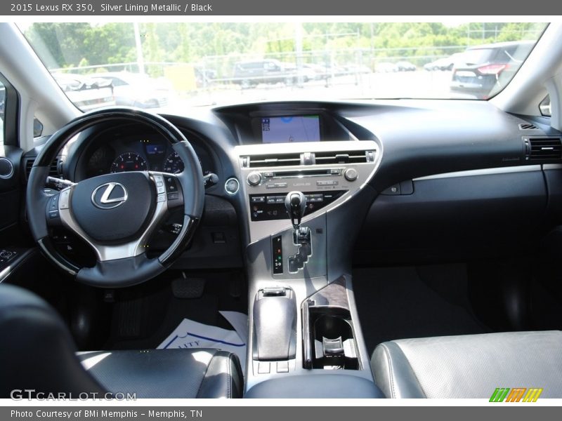 Dashboard of 2015 RX 350