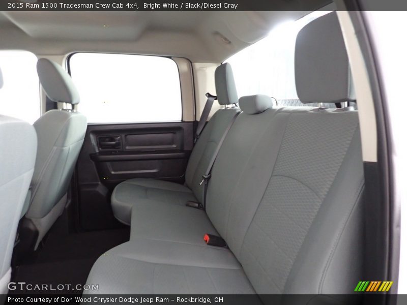 Bright White / Black/Diesel Gray 2015 Ram 1500 Tradesman Crew Cab 4x4
