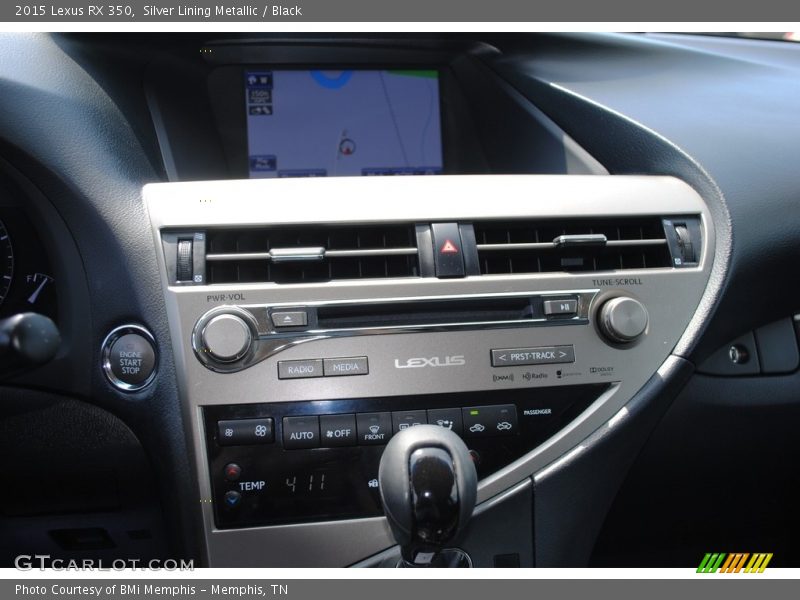 Controls of 2015 RX 350