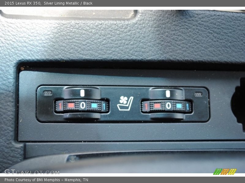 Silver Lining Metallic / Black 2015 Lexus RX 350