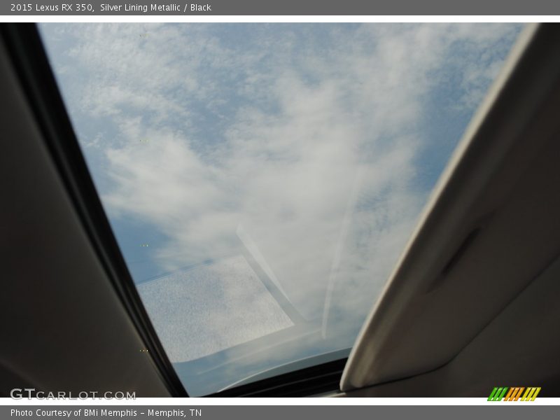 Silver Lining Metallic / Black 2015 Lexus RX 350