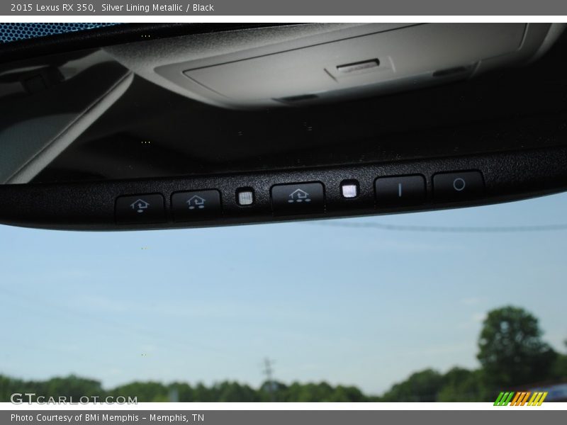Silver Lining Metallic / Black 2015 Lexus RX 350