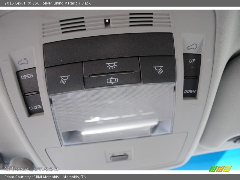 Silver Lining Metallic / Black 2015 Lexus RX 350
