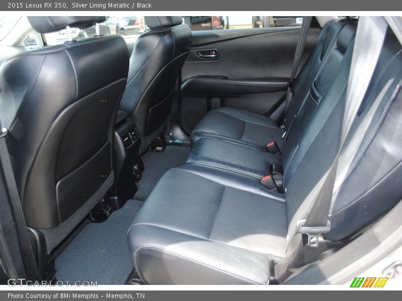 Silver Lining Metallic / Black 2015 Lexus RX 350
