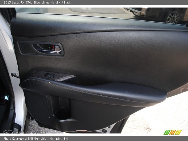 Silver Lining Metallic / Black 2015 Lexus RX 350