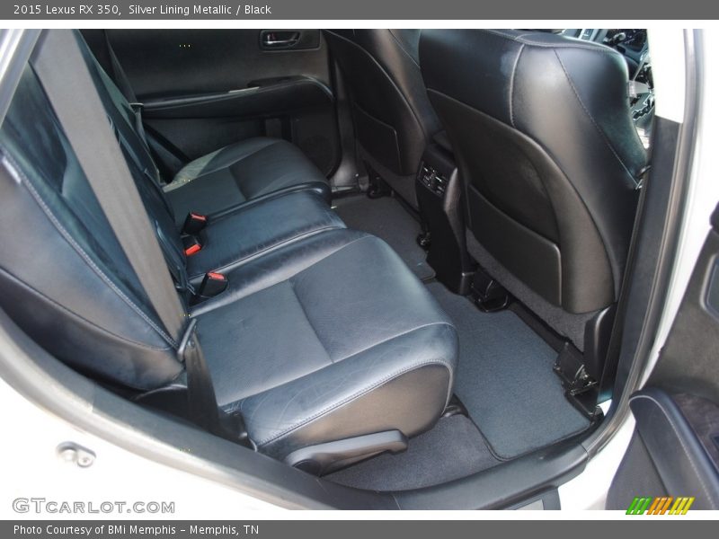 Silver Lining Metallic / Black 2015 Lexus RX 350