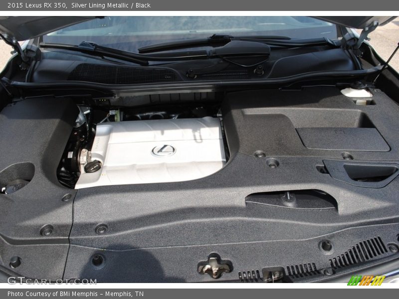 Silver Lining Metallic / Black 2015 Lexus RX 350