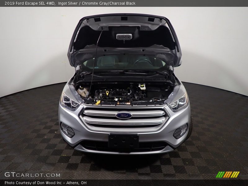 Ingot Silver / Chromite Gray/Charcoal Black 2019 Ford Escape SEL 4WD