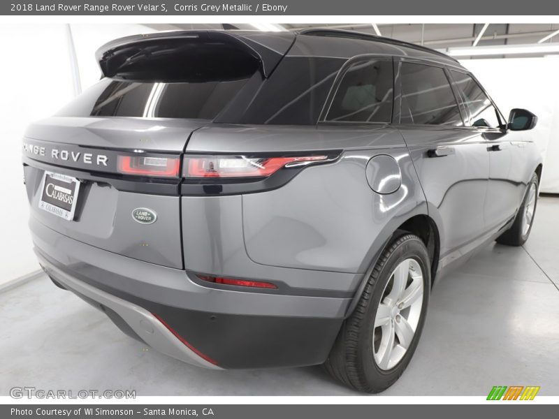 Corris Grey Metallic / Ebony 2018 Land Rover Range Rover Velar S