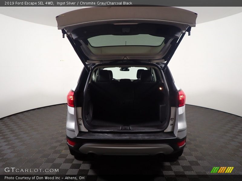 Ingot Silver / Chromite Gray/Charcoal Black 2019 Ford Escape SEL 4WD