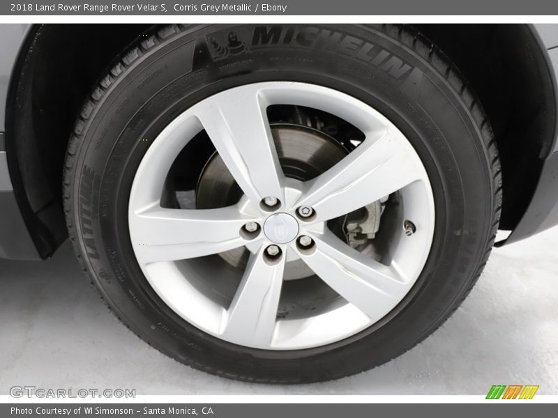 Corris Grey Metallic / Ebony 2018 Land Rover Range Rover Velar S