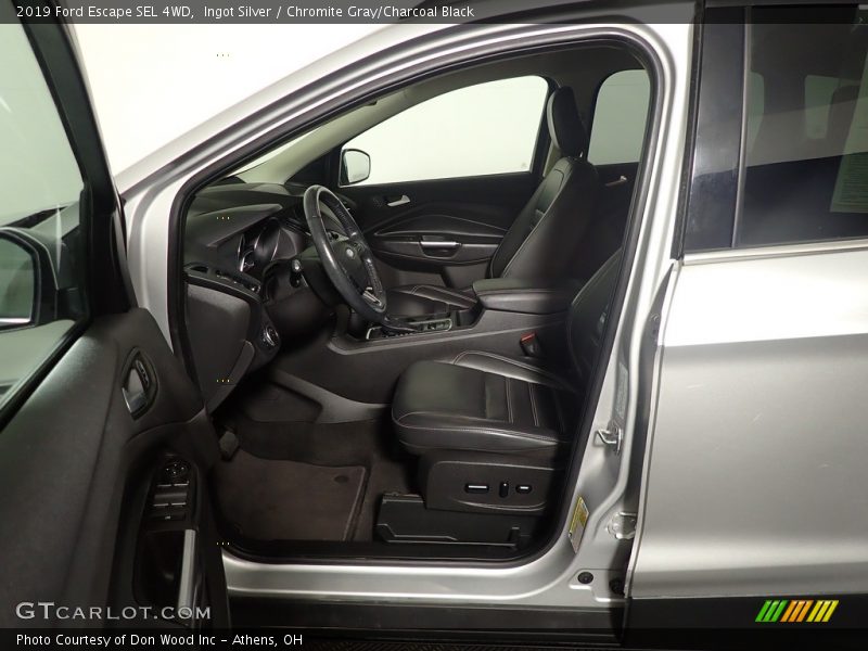Ingot Silver / Chromite Gray/Charcoal Black 2019 Ford Escape SEL 4WD