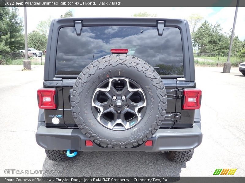 Black / Black 2022 Jeep Wrangler Unlimited Rubicon 4XE Hybrid