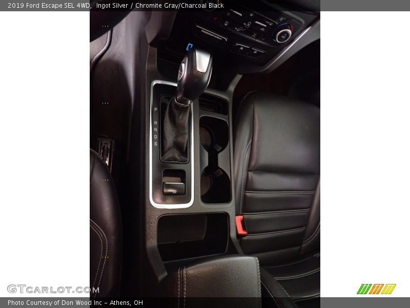 Ingot Silver / Chromite Gray/Charcoal Black 2019 Ford Escape SEL 4WD