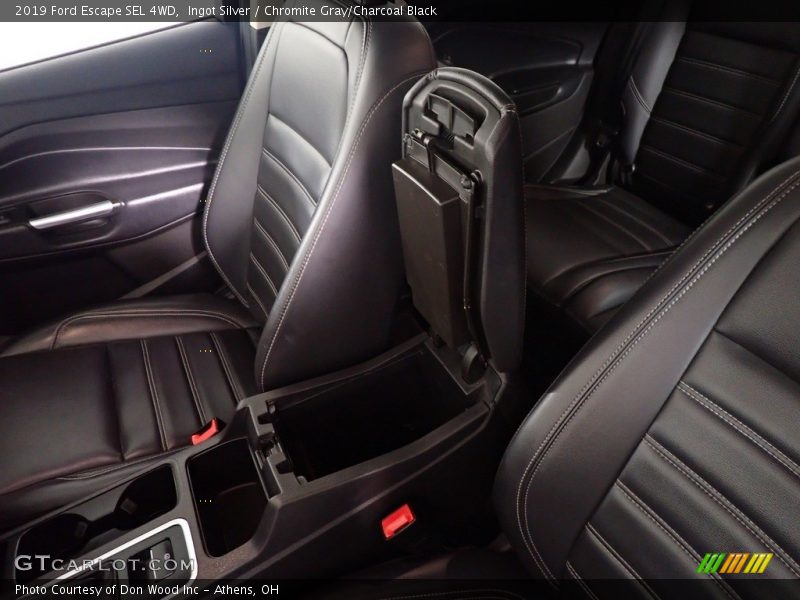 Ingot Silver / Chromite Gray/Charcoal Black 2019 Ford Escape SEL 4WD