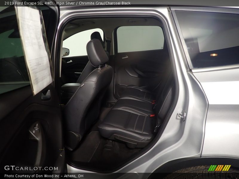 Ingot Silver / Chromite Gray/Charcoal Black 2019 Ford Escape SEL 4WD
