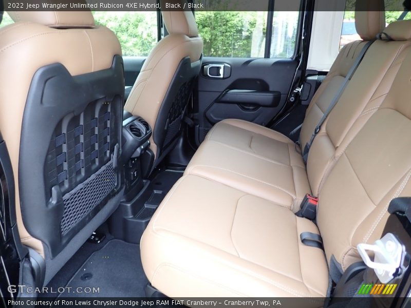 Black / Black 2022 Jeep Wrangler Unlimited Rubicon 4XE Hybrid