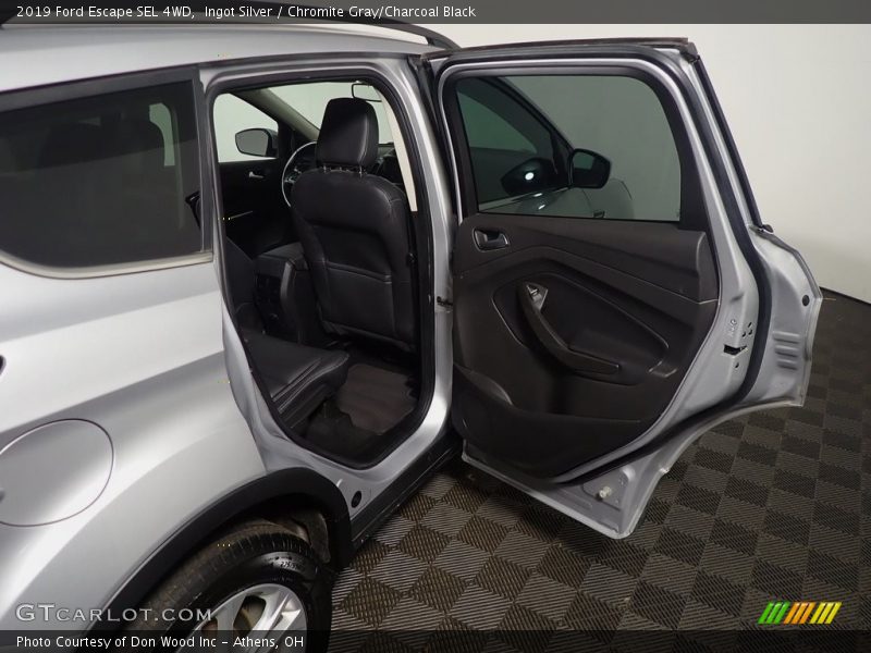 Ingot Silver / Chromite Gray/Charcoal Black 2019 Ford Escape SEL 4WD