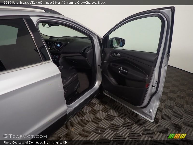 Ingot Silver / Chromite Gray/Charcoal Black 2019 Ford Escape SEL 4WD