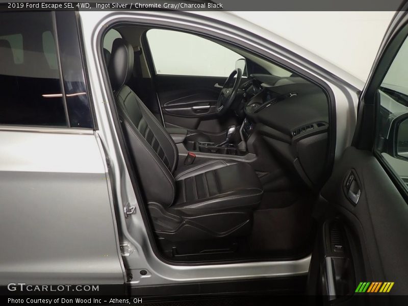 Ingot Silver / Chromite Gray/Charcoal Black 2019 Ford Escape SEL 4WD
