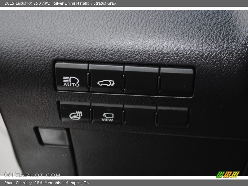 Silver Lining Metallic / Stratus Gray 2019 Lexus RX 350 AWD