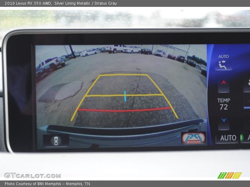 Silver Lining Metallic / Stratus Gray 2019 Lexus RX 350 AWD