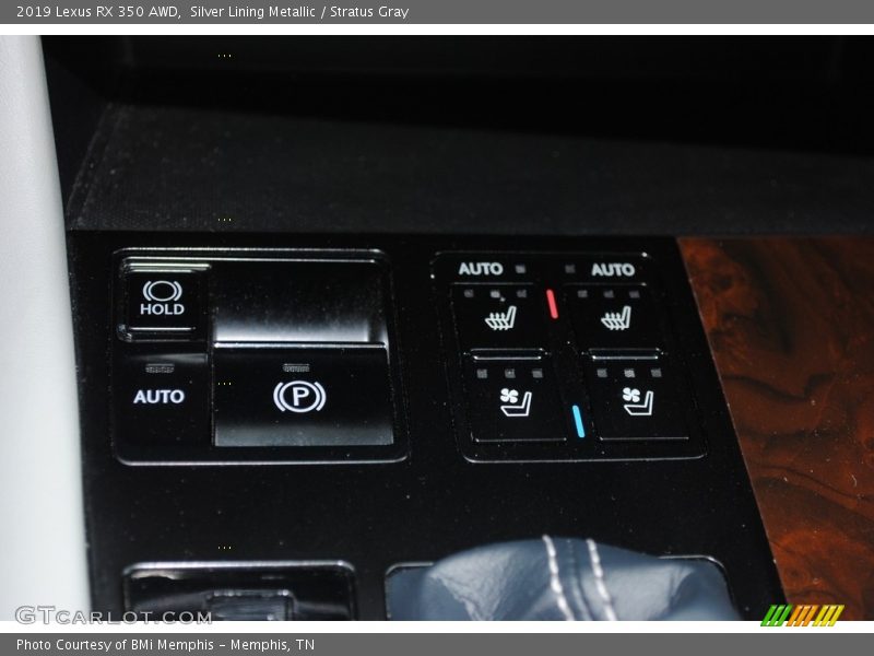 Silver Lining Metallic / Stratus Gray 2019 Lexus RX 350 AWD