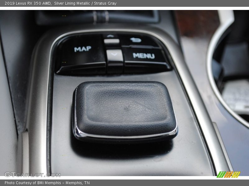 Silver Lining Metallic / Stratus Gray 2019 Lexus RX 350 AWD