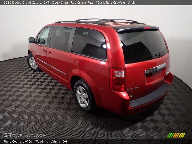 Deep Cherry Red Crystal Pearl / Dark Slate Gray/Light Shale 2010 Dodge Grand Caravan SXT