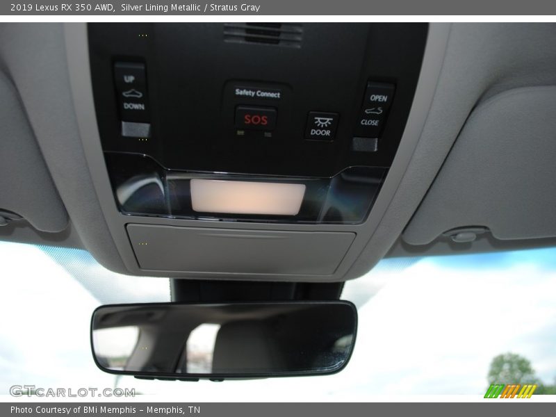 Silver Lining Metallic / Stratus Gray 2019 Lexus RX 350 AWD