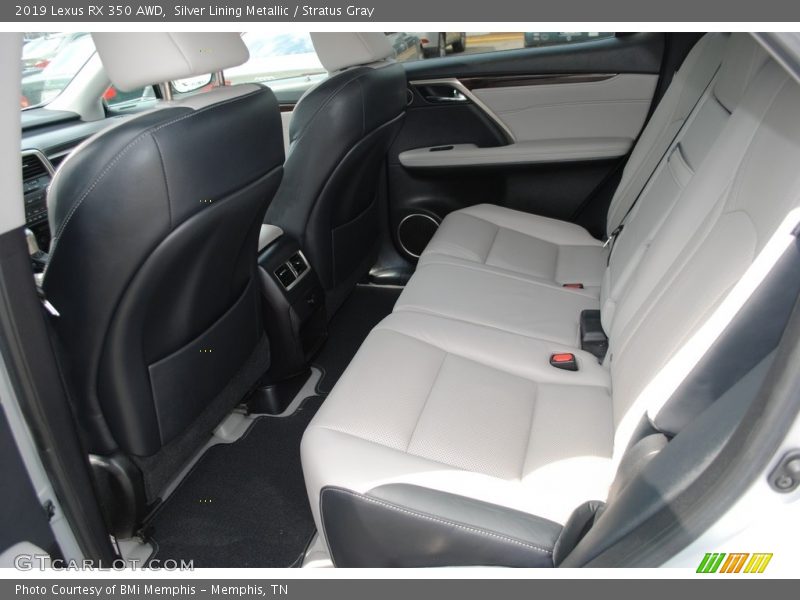 Silver Lining Metallic / Stratus Gray 2019 Lexus RX 350 AWD